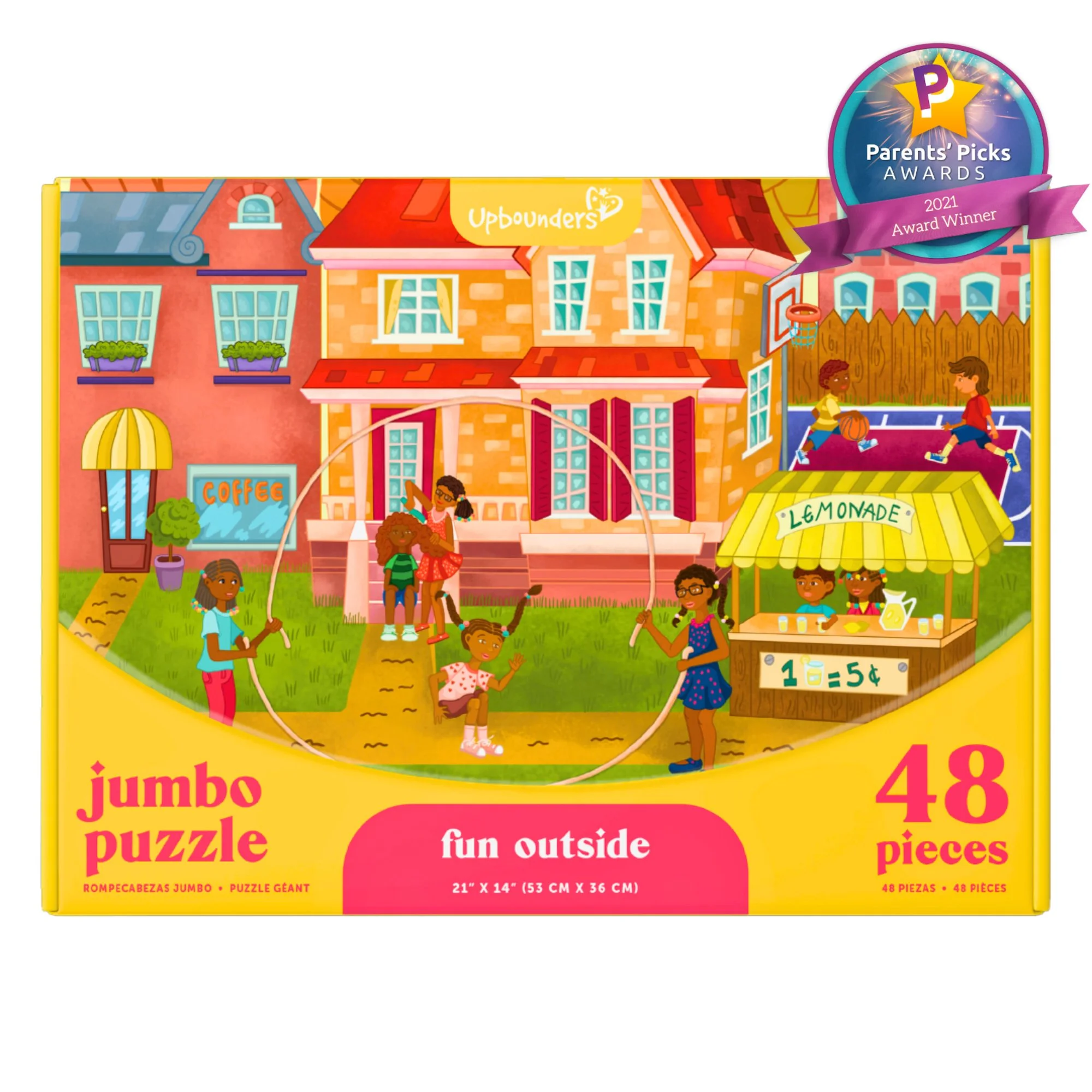 Fun Outside 48 Piece Extra Large Kids Puzzle — Upbounders® by